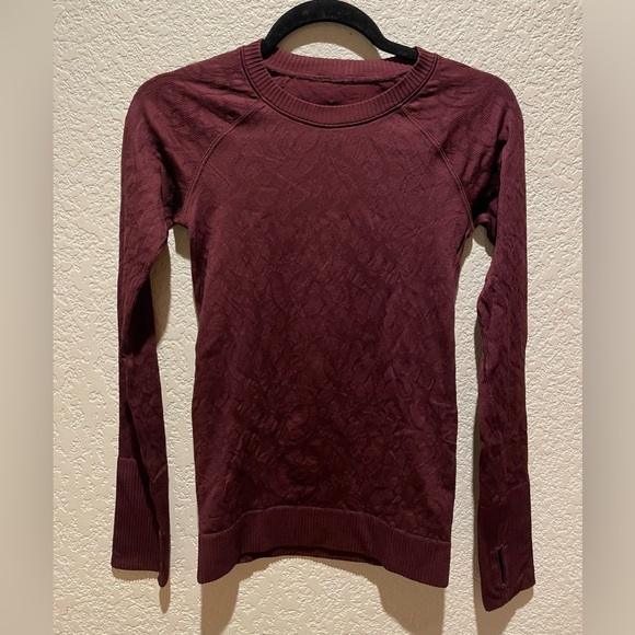 Lululemon Rest Less Pullover Garnet Size 2 - Picture 8 of 13
